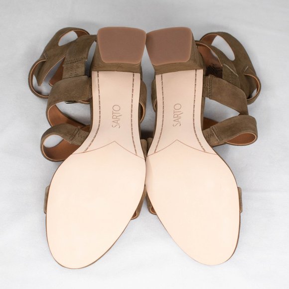 Sarto by Franco Sarto Tristan Block Heeled Gladiator Sandal - Picture 9 of 10